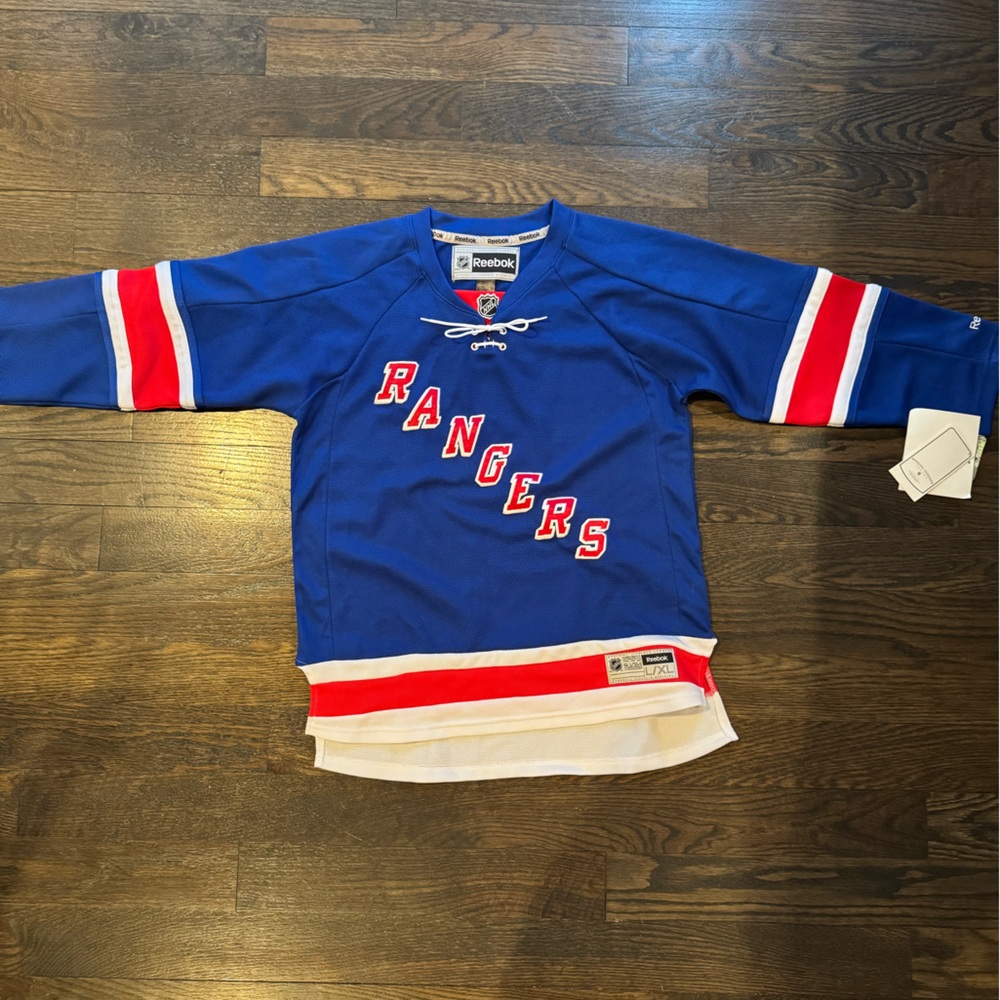 Reebok Kids Blue Rangers Jersey